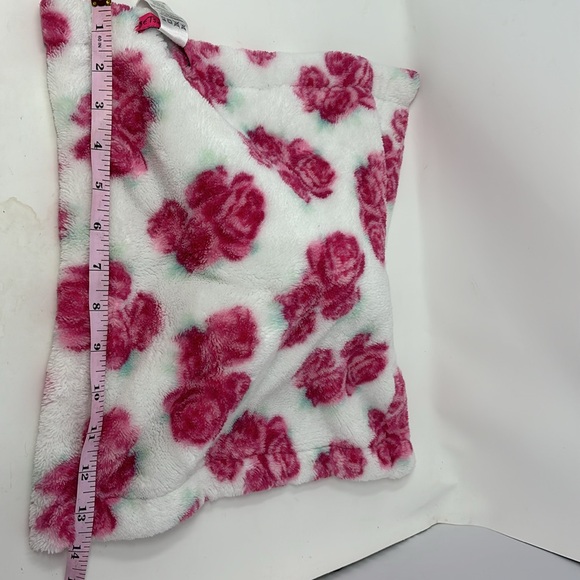 Betsy Johnson Floral Puppy Dog Security Blanket Super Softt - Picture 5 of 6